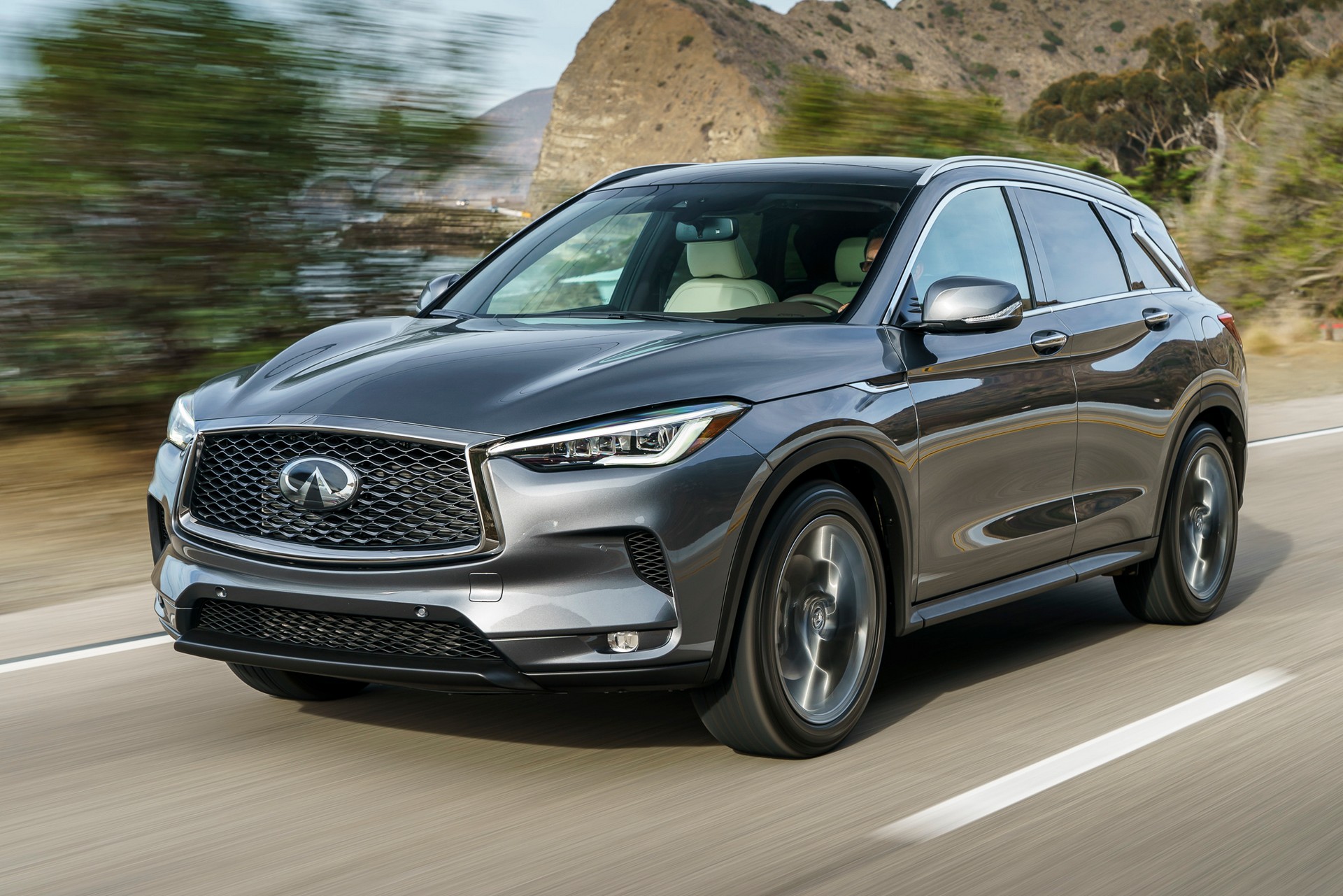 2020 Infiniti QX50 Recalled Due To Illegible Tire Size And Loading Capacity Placard