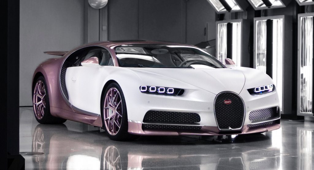  Man Orders One-Off Silk Rose Bugatti Chiron As A Valentine’s Day Gift To Wife, Puts Your Chocolates To Shame