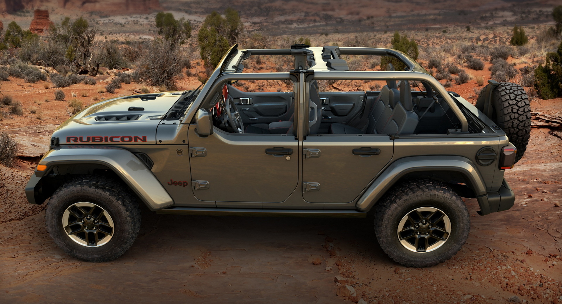 kraai Doodt het einde Jeep Officially Introduces $2,350-$4,395 Half-Door Option For The Wrangler  | Carscoops