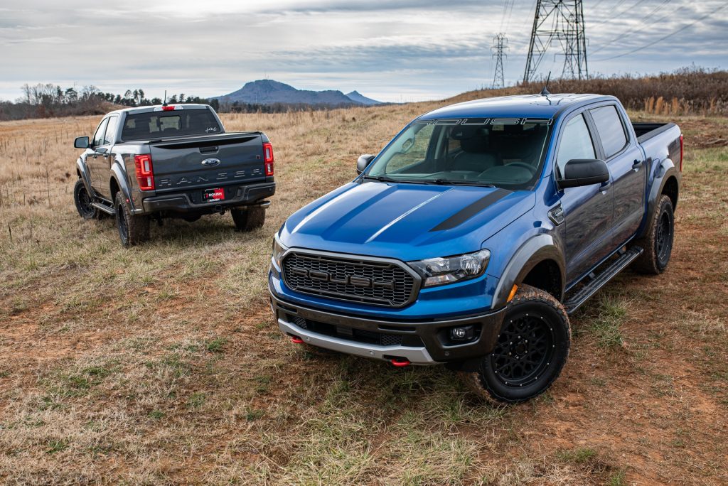 Silver Rouse Ranger Roush Gives 2021 Ford Ranger Beefier Looks, Improved Off-Road ...