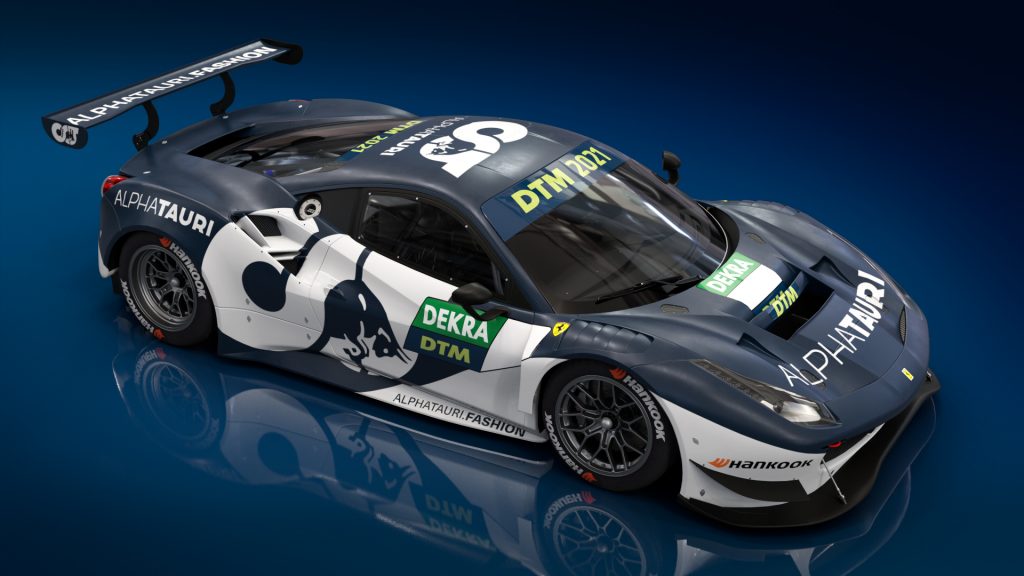 Red Bull Reveals Livery For Alex Albon’s Ferrari DTM Debut