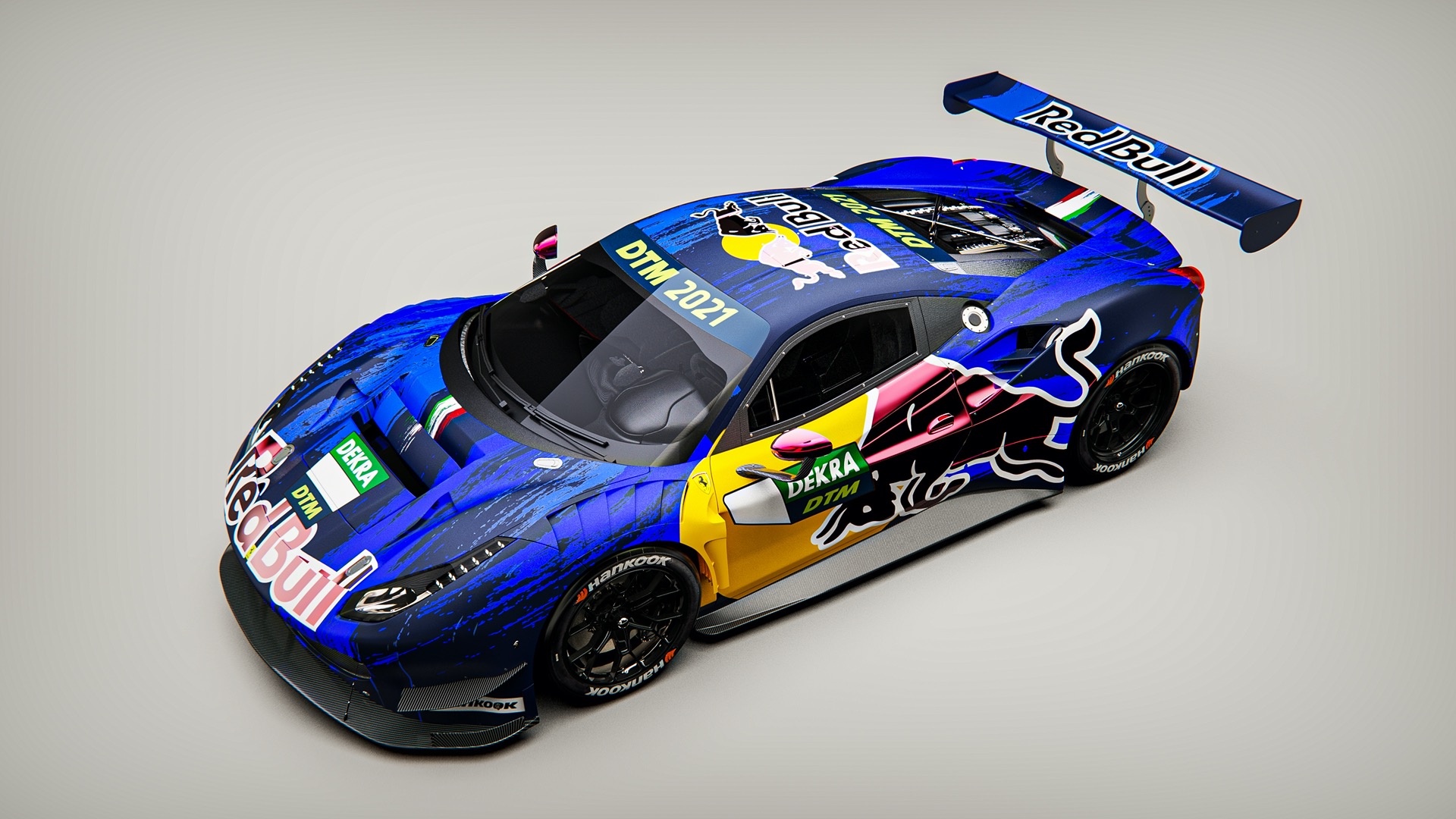Red Bull Reveals Livery For Alex Albon’s Ferrari DTM Debut