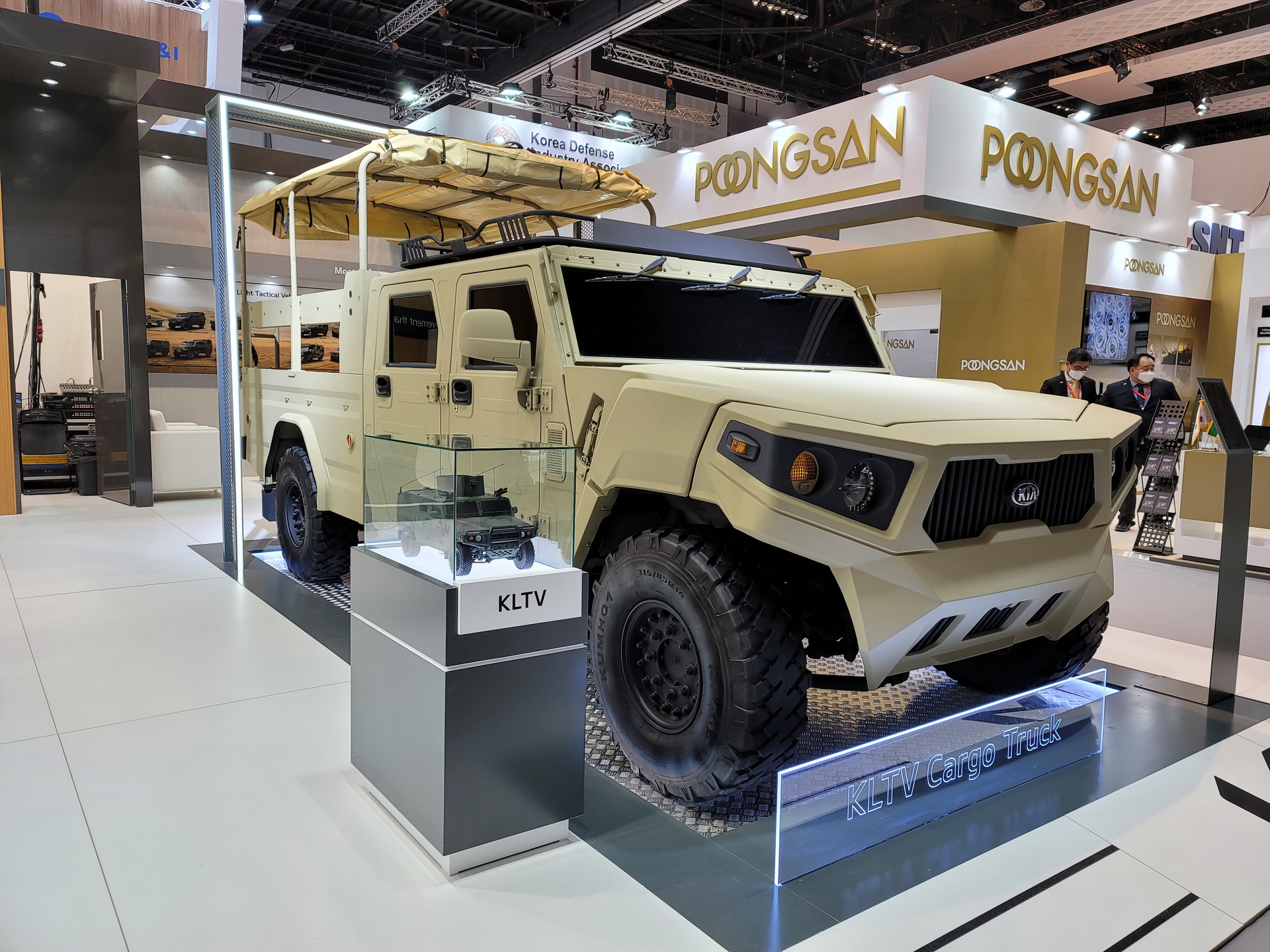 Kia’s New Light Tactical Cargo Truck Concept Is Ready For Battle