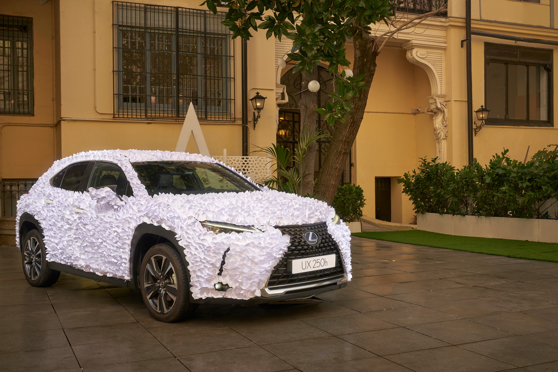 Don’t Get Any Ideas, But Lexus UX Art Car Winner Is Covered In Thousands Of Paper Petals