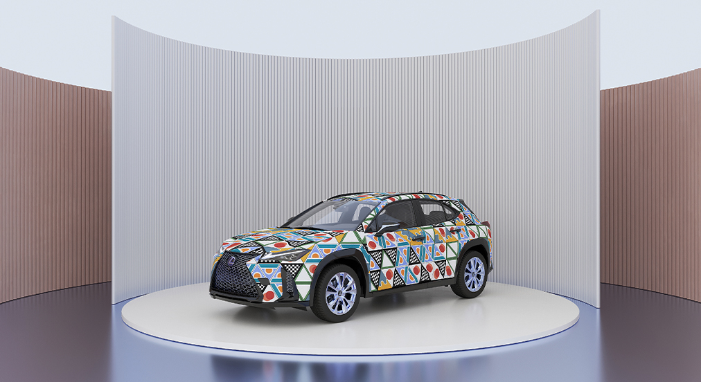 Don’t Get Any Ideas, But Lexus UX Art Car Winner Is Covered In Thousands Of Paper Petals