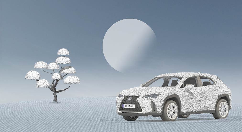 Don’t Get Any Ideas, But Lexus UX Art Car Winner Is Covered In Thousands Of Paper Petals