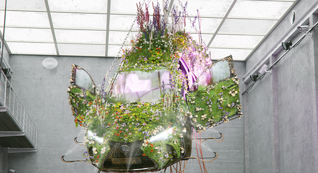 Don’t Get Any Ideas, But Lexus UX Art Car Winner Is Covered In Thousands Of Paper Petals