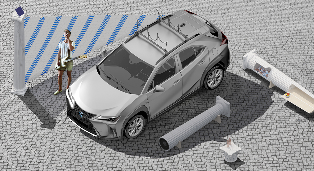 Don’t Get Any Ideas, But Lexus UX Art Car Winner Is Covered In Thousands Of Paper Petals