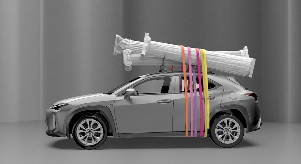 Don’t Get Any Ideas, But Lexus UX Art Car Winner Is Covered In Thousands Of Paper Petals