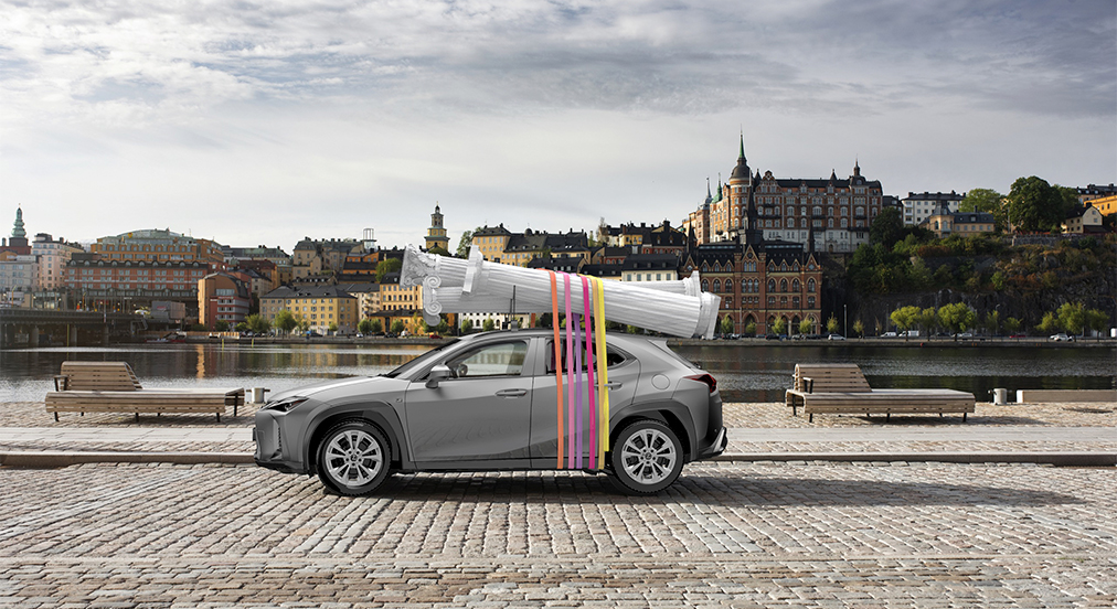 Don’t Get Any Ideas, But Lexus UX Art Car Winner Is Covered In Thousands Of Paper Petals