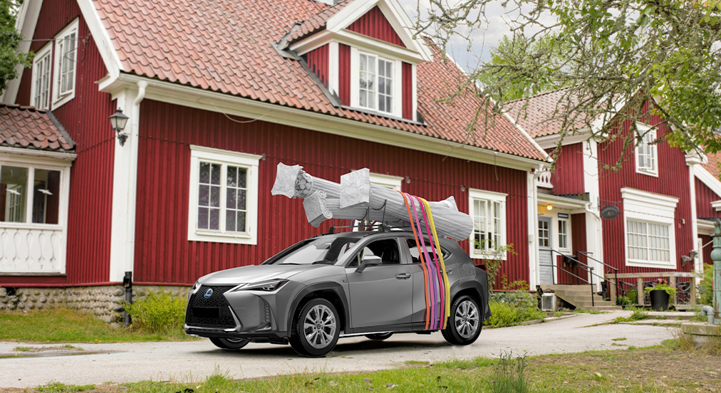 Don’t Get Any Ideas, But Lexus UX Art Car Winner Is Covered In Thousands Of Paper Petals