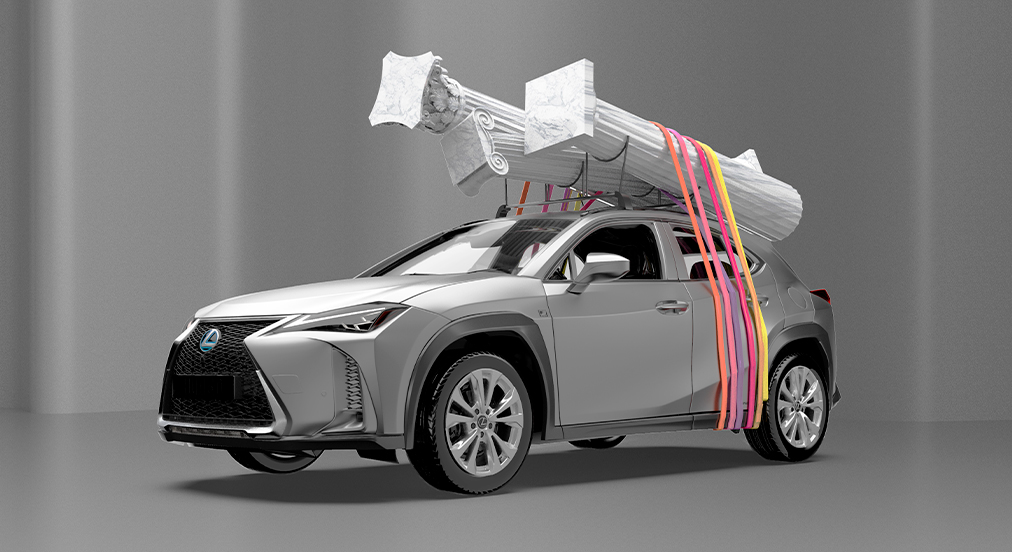 Don’t Get Any Ideas, But Lexus UX Art Car Winner Is Covered In Thousands Of Paper Petals