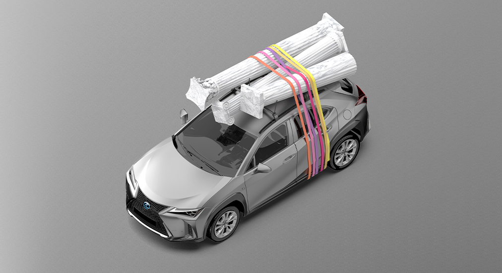 Don’t Get Any Ideas, But Lexus UX Art Car Winner Is Covered In Thousands Of Paper Petals