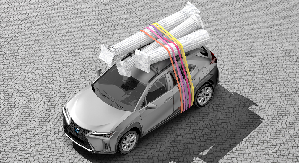 Don’t Get Any Ideas, But Lexus UX Art Car Winner Is Covered In Thousands Of Paper Petals