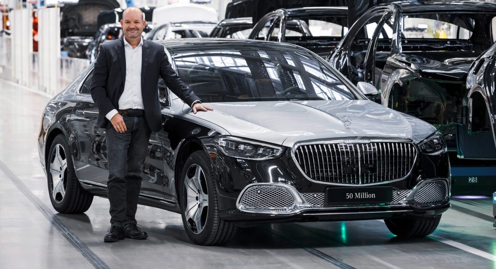  The 50-Millionth Mercedes-Benz Car Produced In 75 Years Is A Maybach S-Class