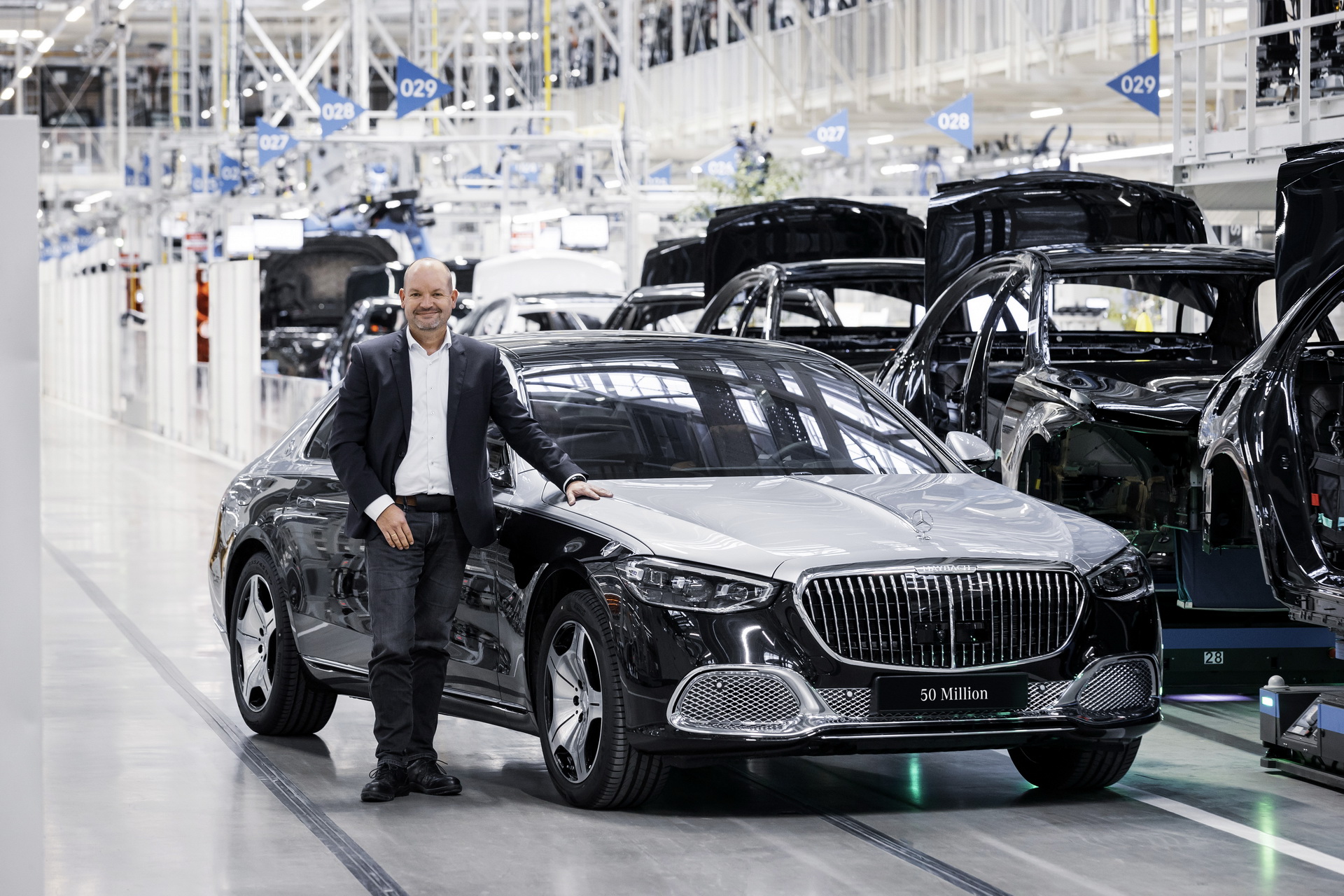 The 50-Millionth Mercedes-Benz Car Produced In 75 Years Is A Maybach S-Class