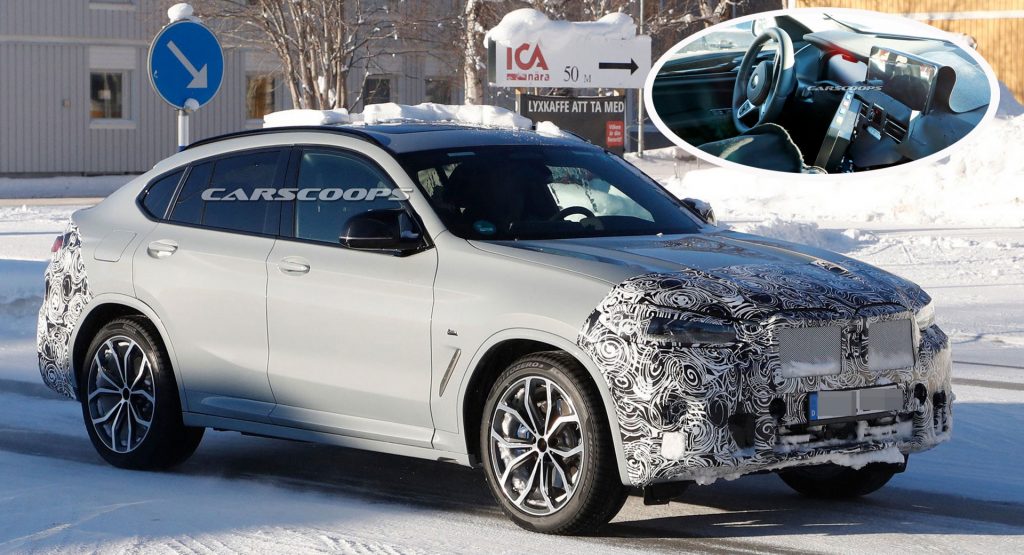 2022 BMW X4 Facelift Spied With Changes Inside And Out