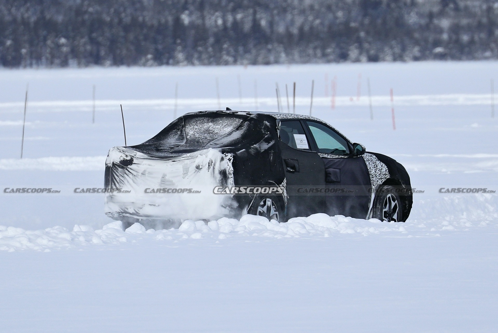 New Spy Shots Of Hyundai’s First Pickup Truck Emerge