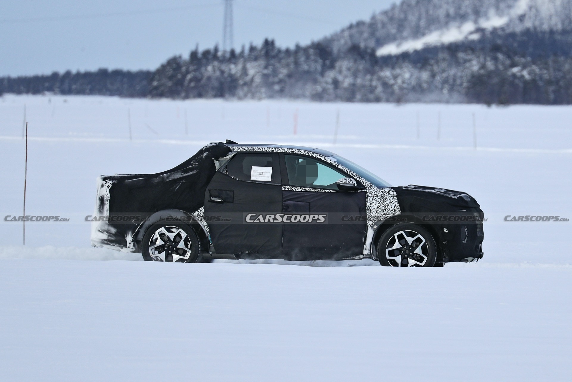 New Spy Shots Of Hyundai’s First Pickup Truck Emerge