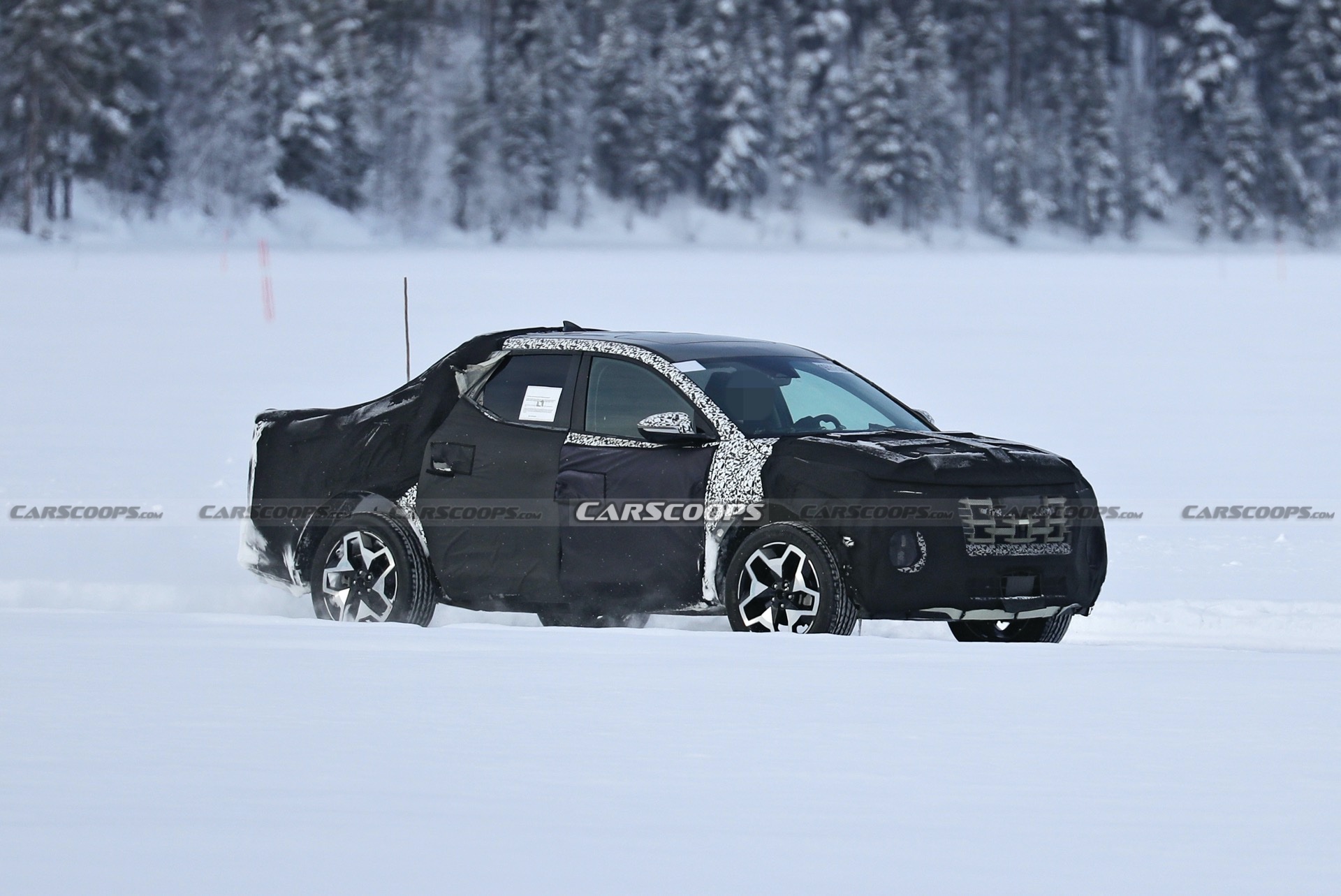 New Spy Shots Of Hyundai’s First Pickup Truck Emerge