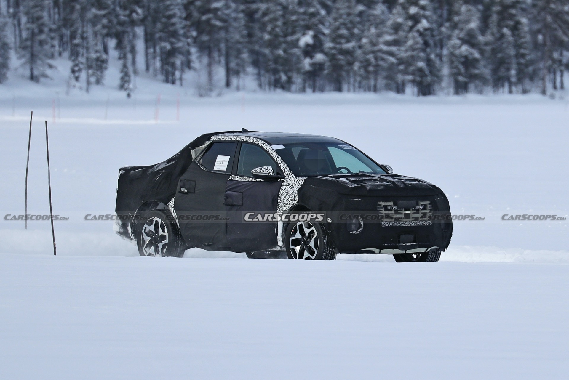 New Spy Shots Of Hyundai’s First Pickup Truck Emerge