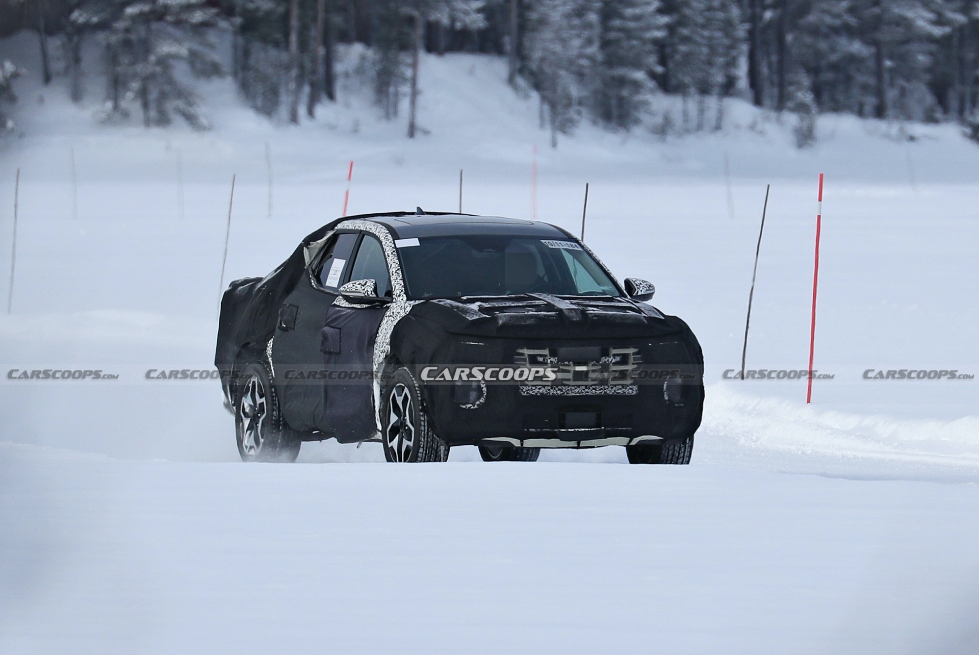 New Spy Shots Of Hyundai’s First Pickup Truck Emerge