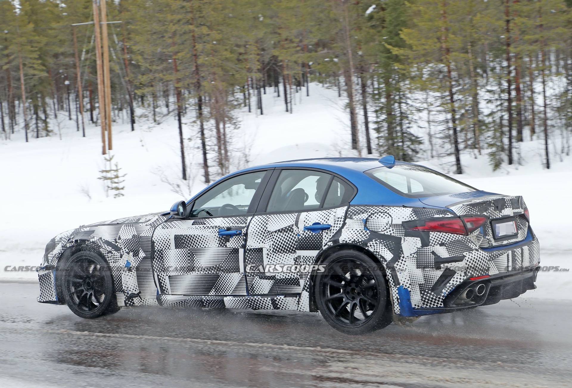 New Maserati GranTurismo Mule With Alfa Romeo Body Spotted Ahead of ICE And EV Launch