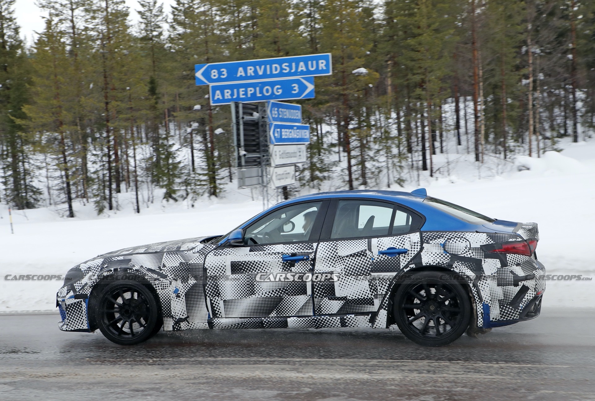 New Maserati GranTurismo Mule With Alfa Romeo Body Spotted Ahead of ICE And EV Launch