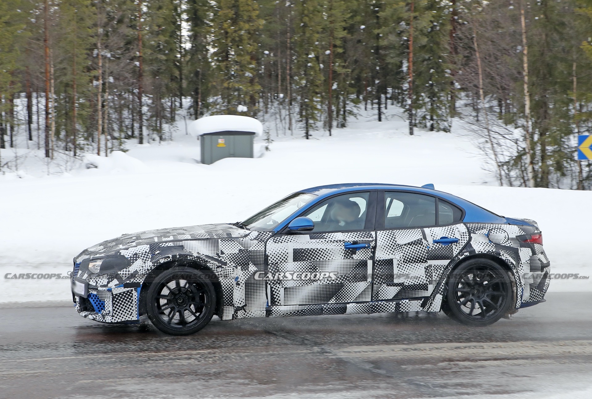 New Maserati GranTurismo Mule With Alfa Romeo Body Spotted Ahead of ICE And EV Launch