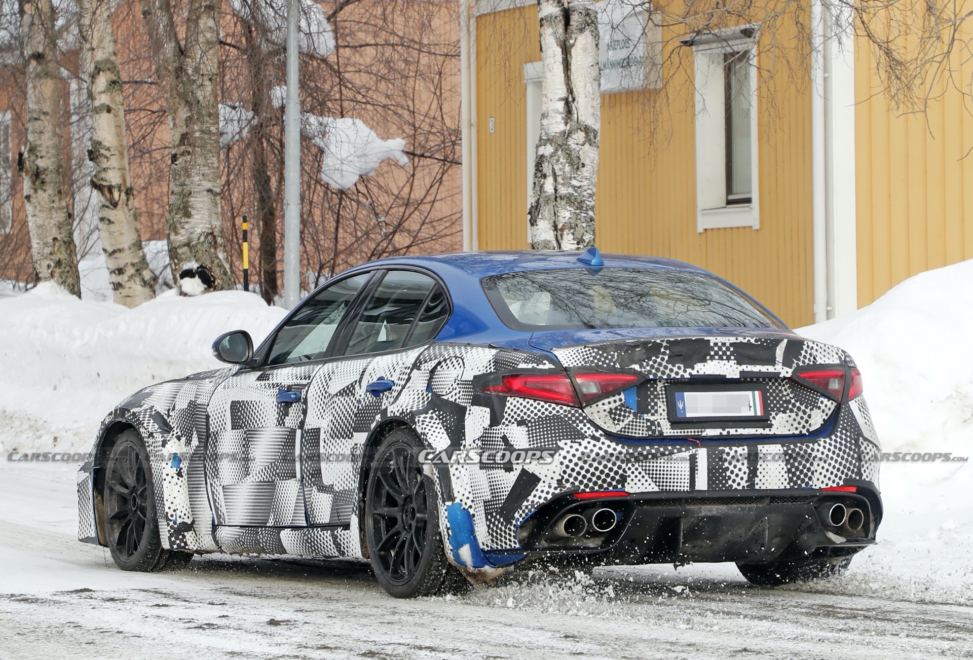 New Maserati GranTurismo Mule With Alfa Romeo Body Spotted Ahead of ICE And EV Launch