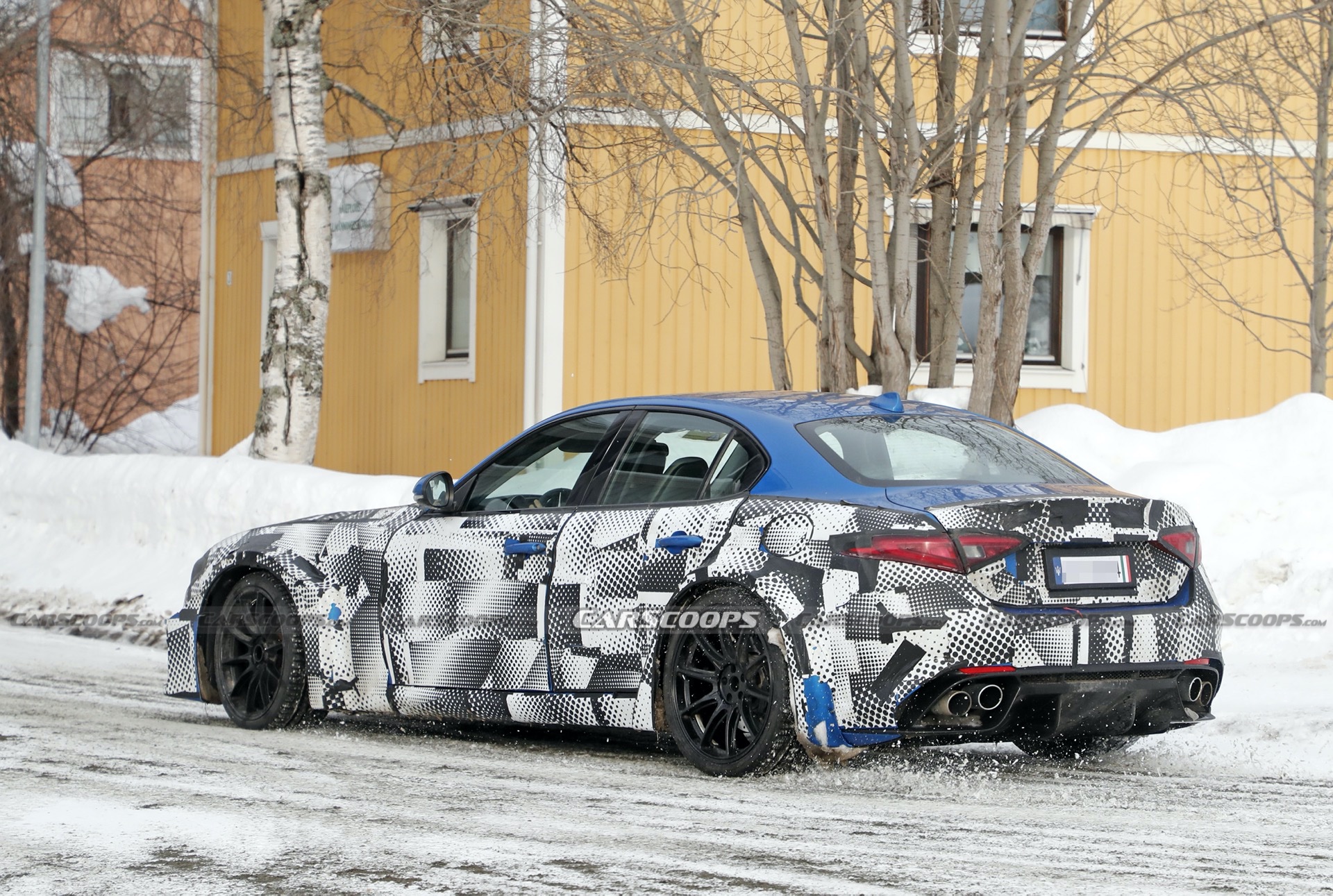 New Maserati GranTurismo Mule With Alfa Romeo Body Spotted Ahead of ICE And EV Launch