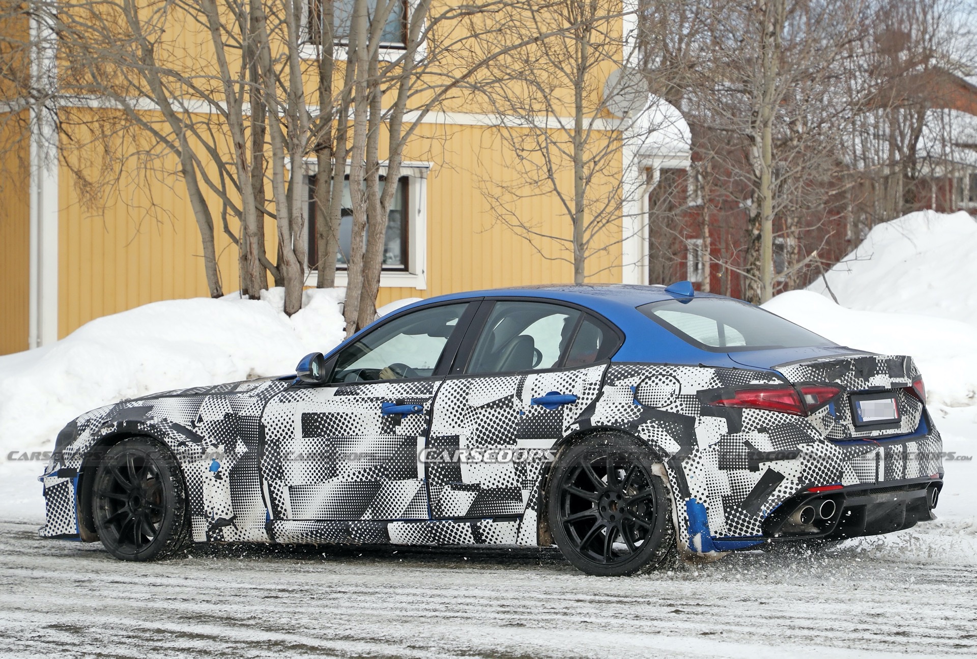 New Maserati GranTurismo Mule With Alfa Romeo Body Spotted Ahead of ICE And EV Launch