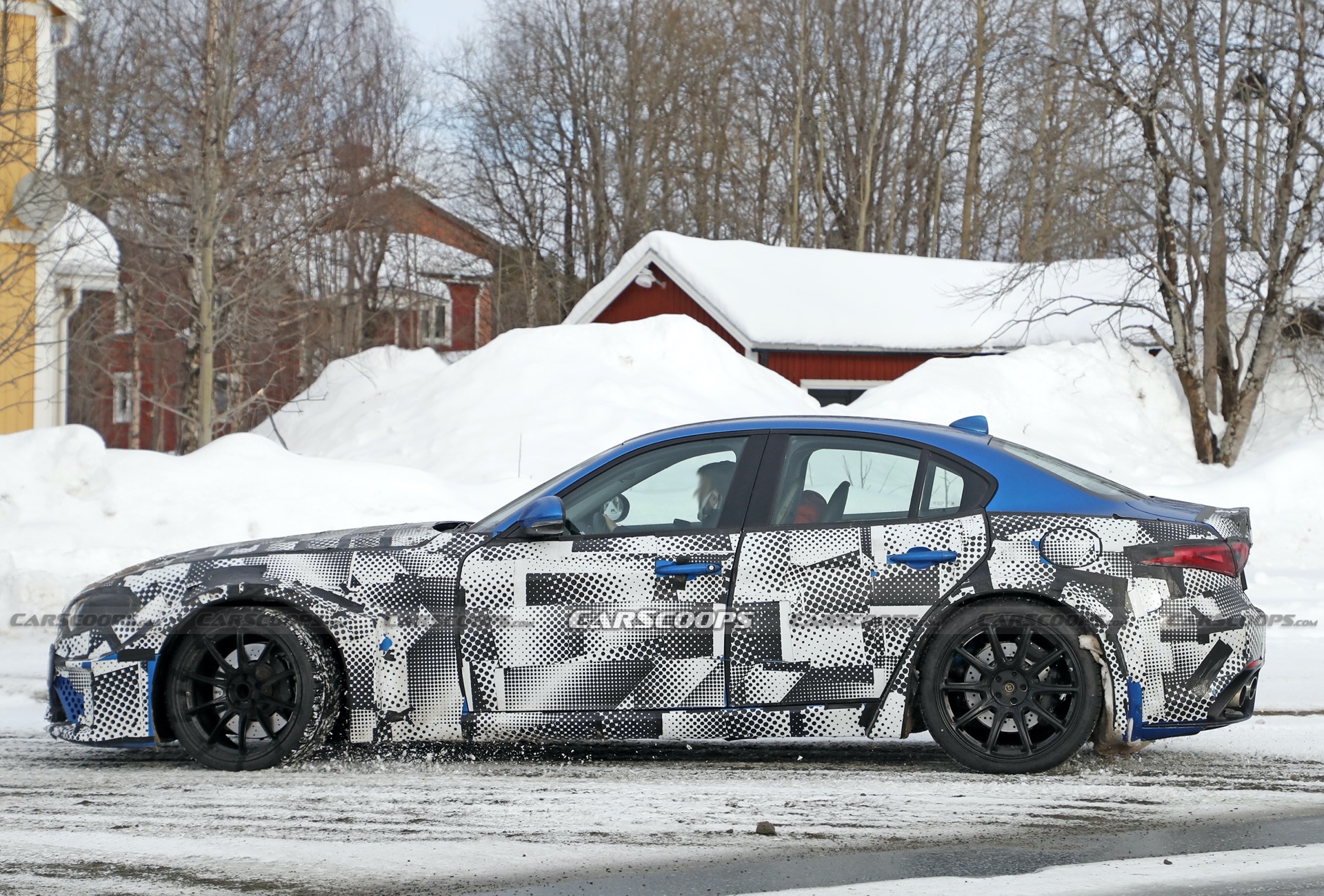 New Maserati GranTurismo Mule With Alfa Romeo Body Spotted Ahead of ICE And EV Launch