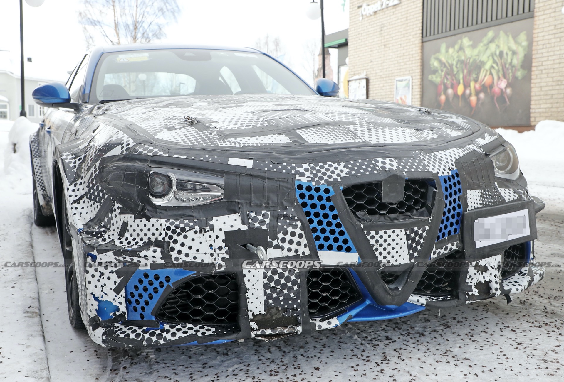 New Maserati GranTurismo Mule With Alfa Romeo Body Spotted Ahead of ICE And EV Launch
