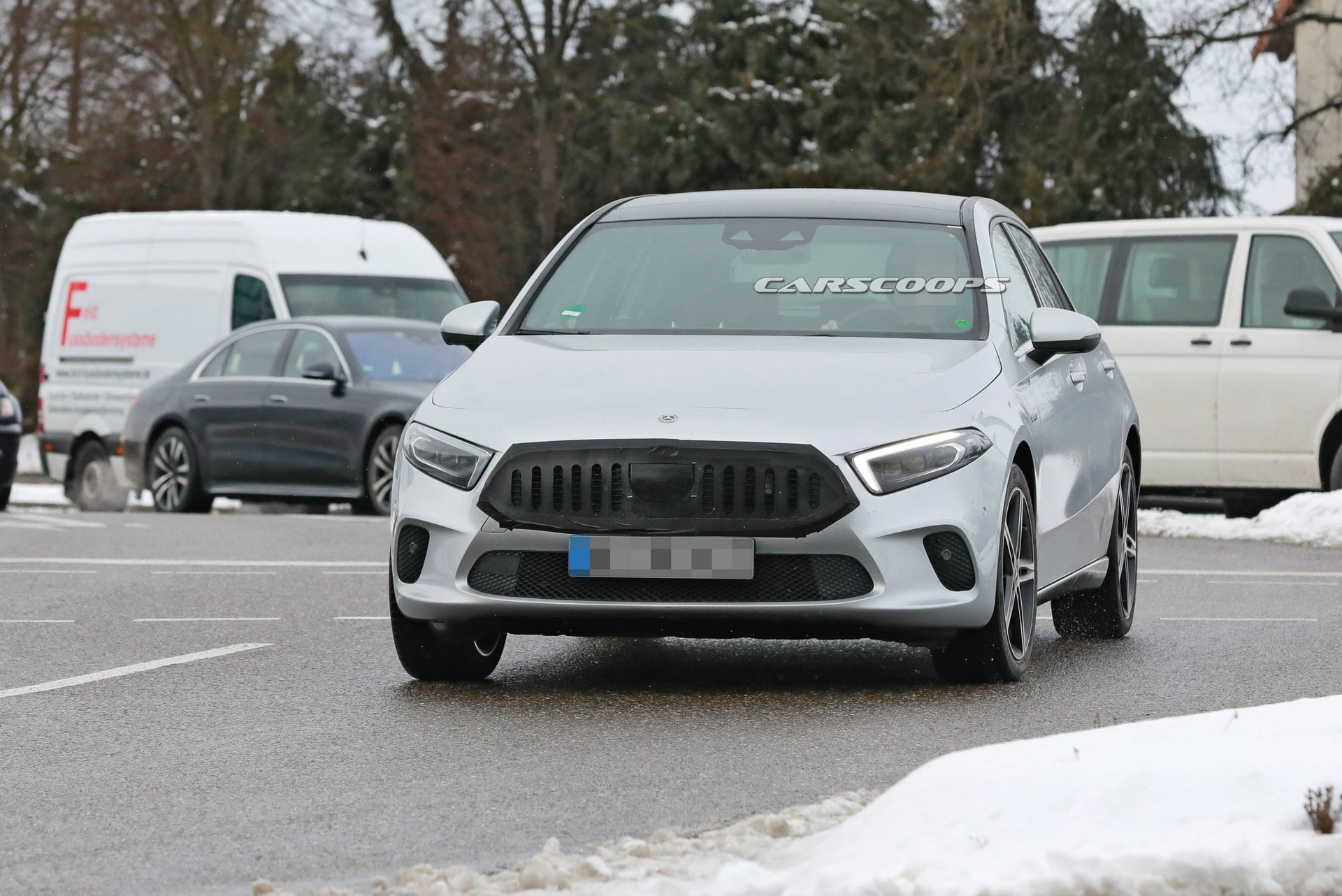 Mercedes Is Hatching A New Grille For The Facelifted A-Class