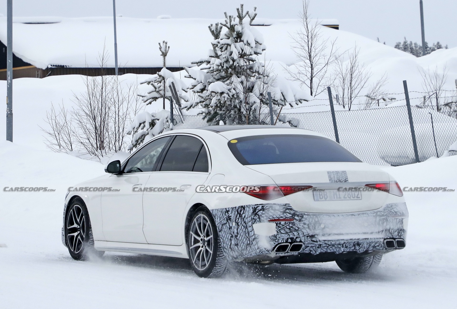 2022 Mercedes-AMG S63e Loses More Camo For Our Best Look Yet
