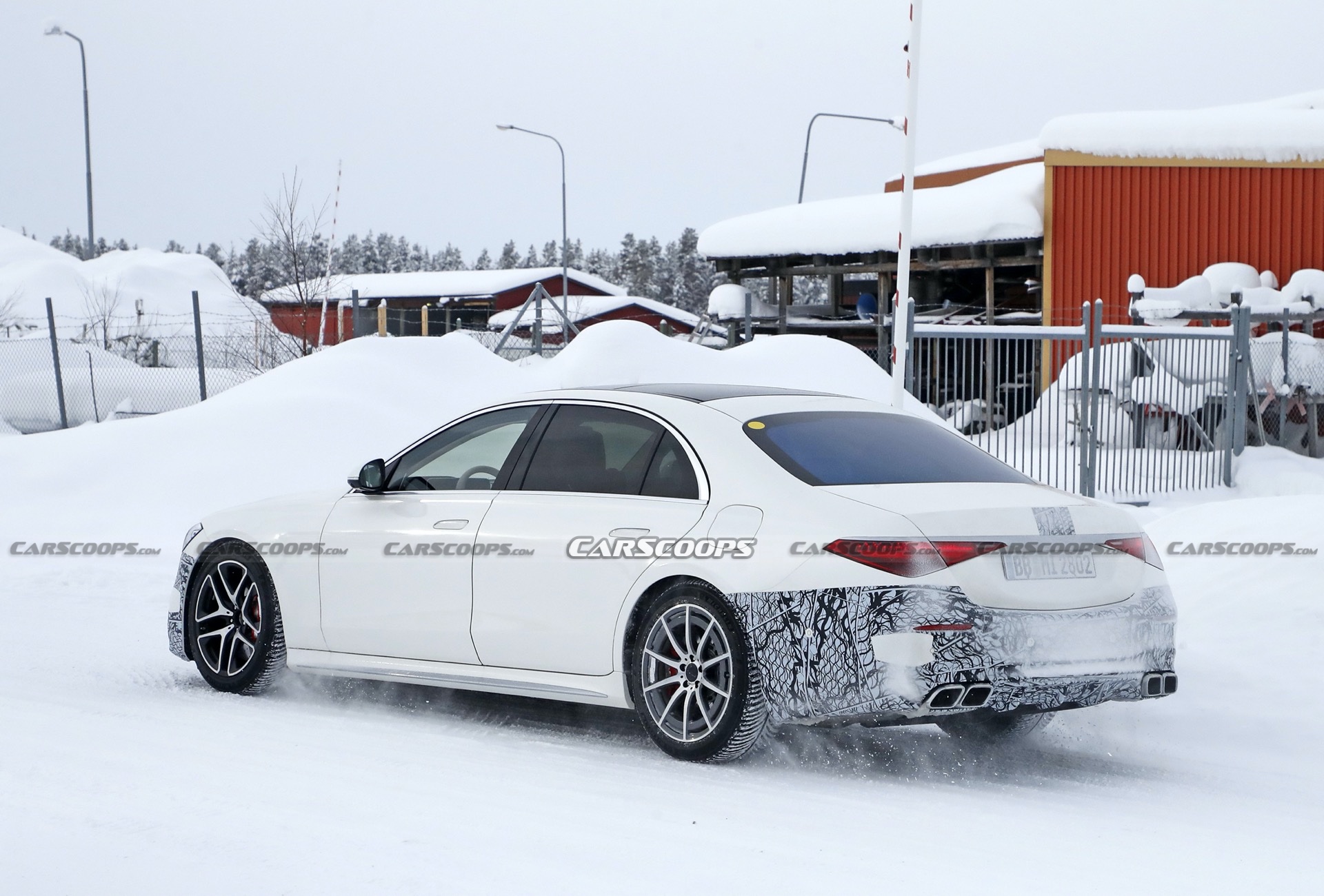 2022 Mercedes-AMG S63e Loses More Camo For Our Best Look Yet