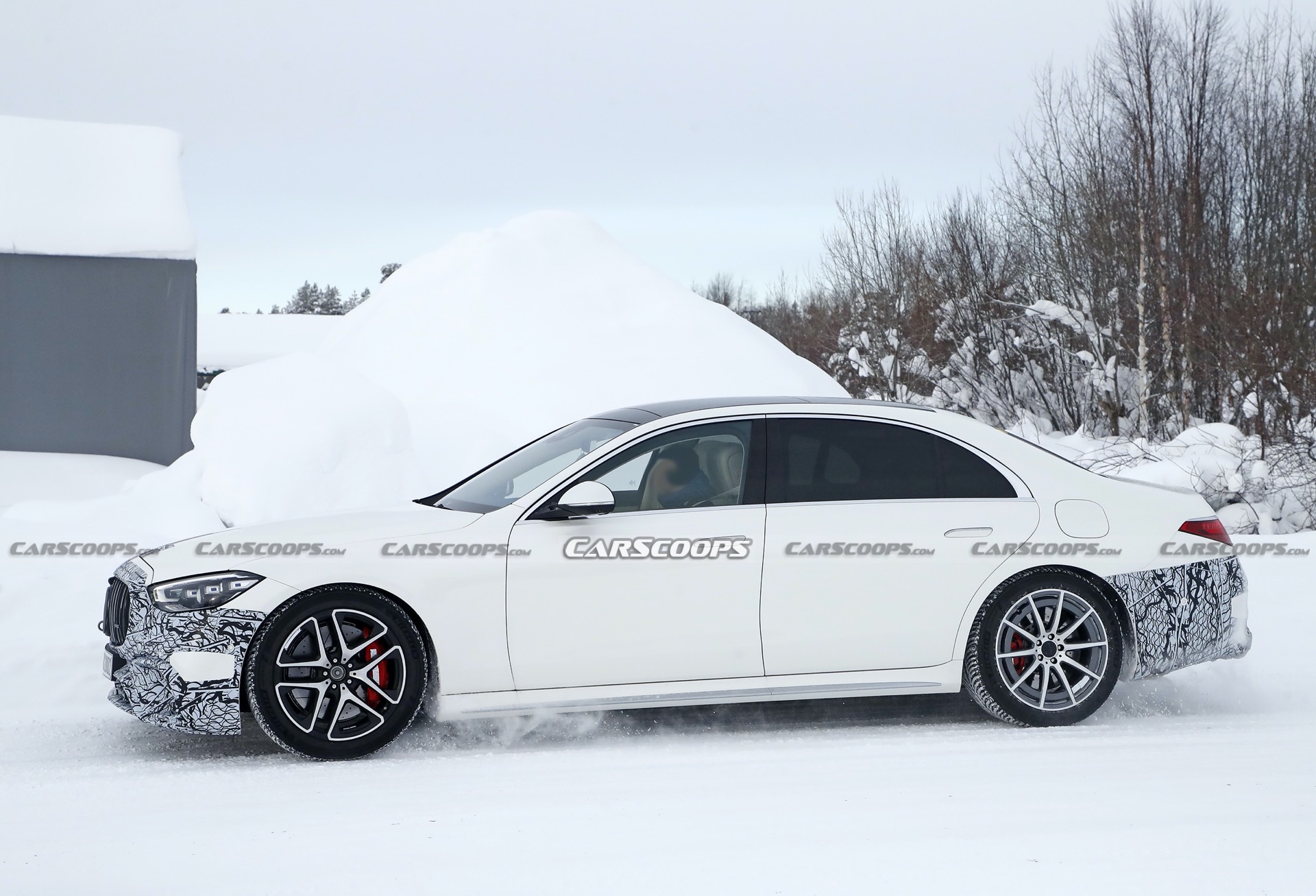 2022 Mercedes-AMG S63e Loses More Camo For Our Best Look Yet