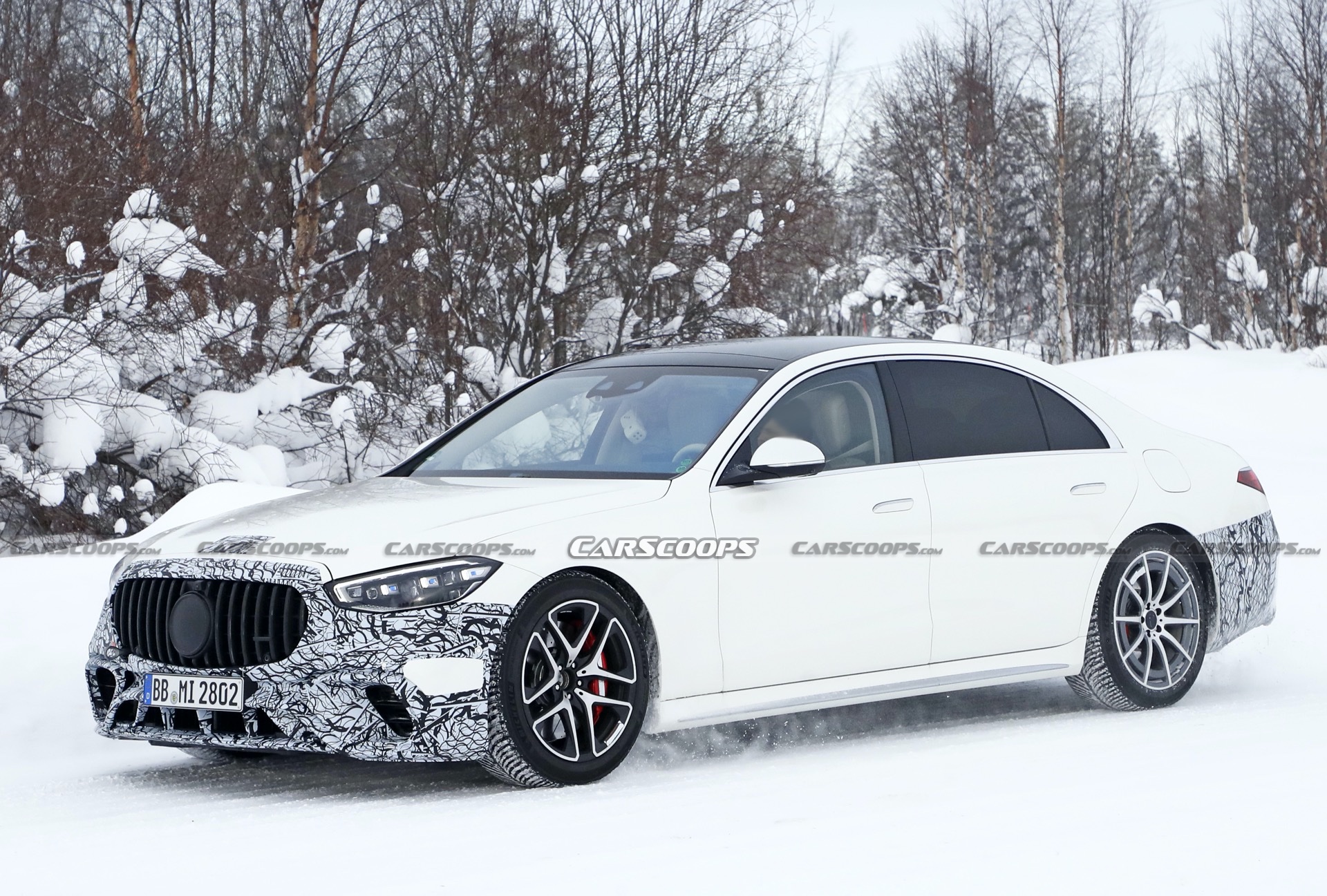 2022 Mercedes-AMG S63e Loses More Camo For Our Best Look Yet