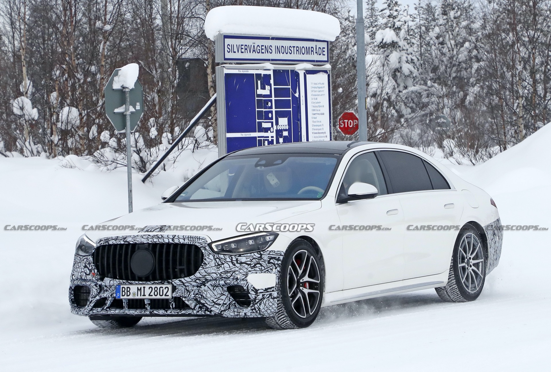 2022 Mercedes-AMG S63e Loses More Camo For Our Best Look Yet