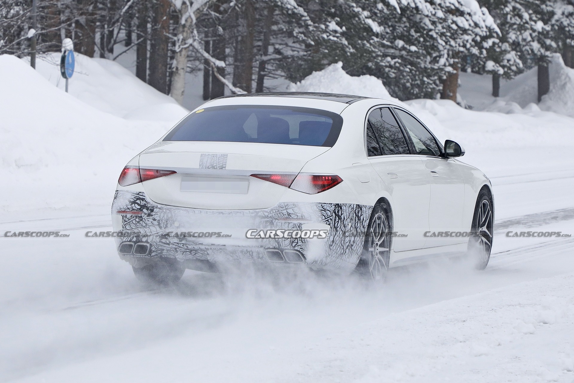 2022 Mercedes-AMG S63e Loses More Camo For Our Best Look Yet