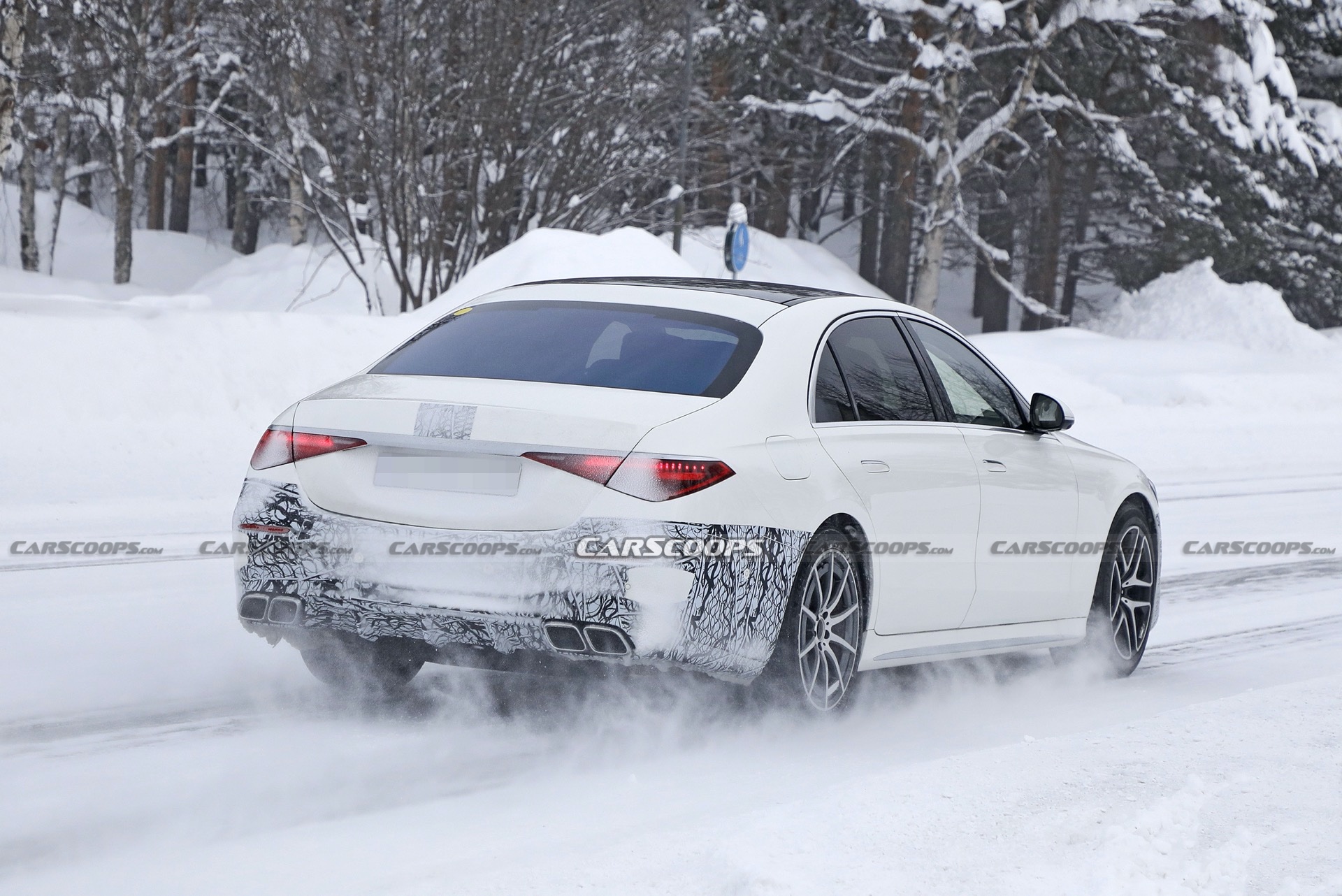 2022 Mercedes-AMG S63e Loses More Camo For Our Best Look Yet