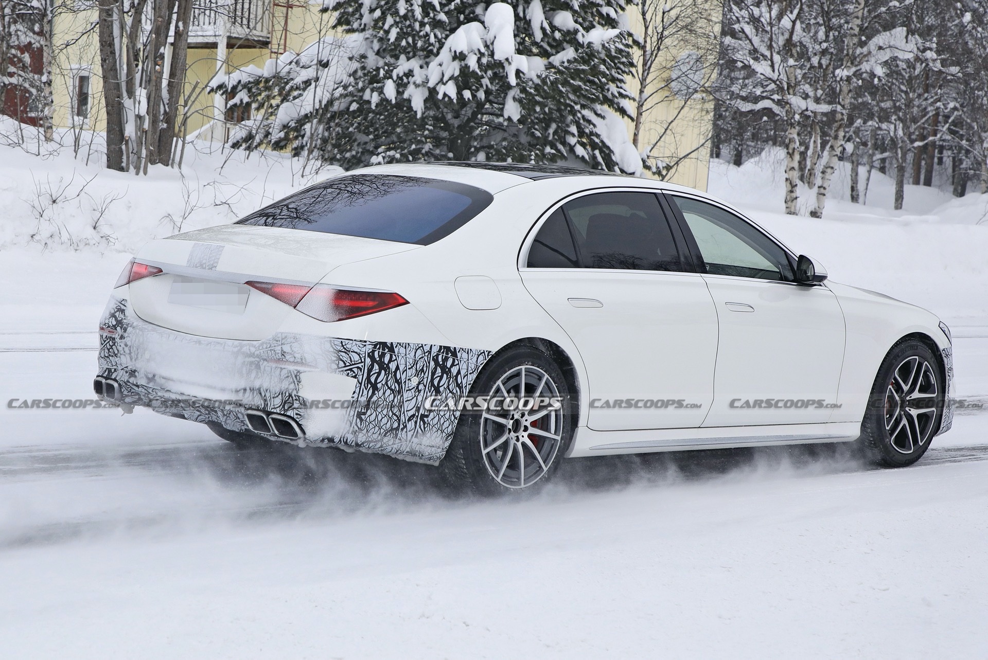 2022 Mercedes-AMG S63e Loses More Camo For Our Best Look Yet