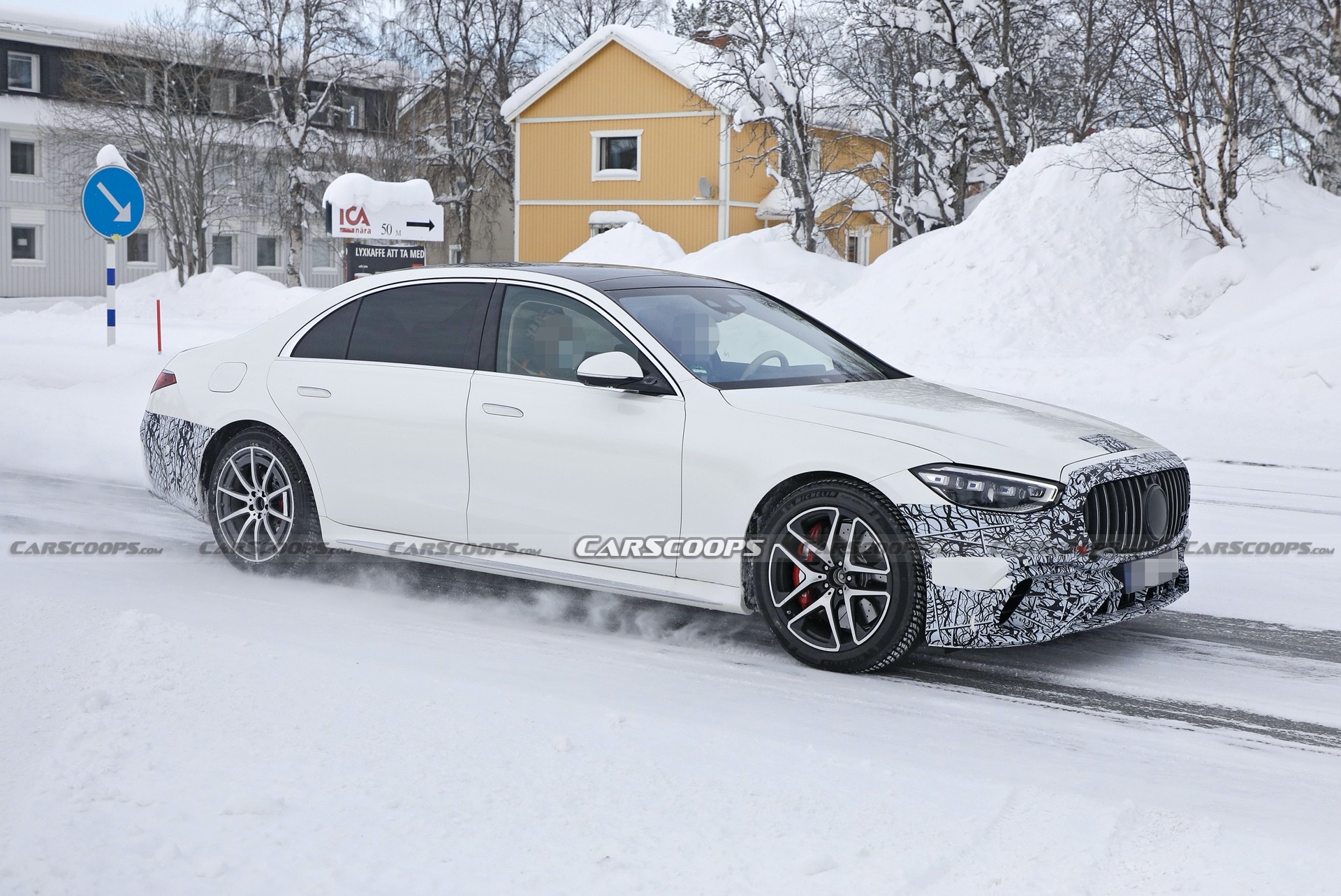 2022 Mercedes-AMG S63e Loses More Camo For Our Best Look Yet