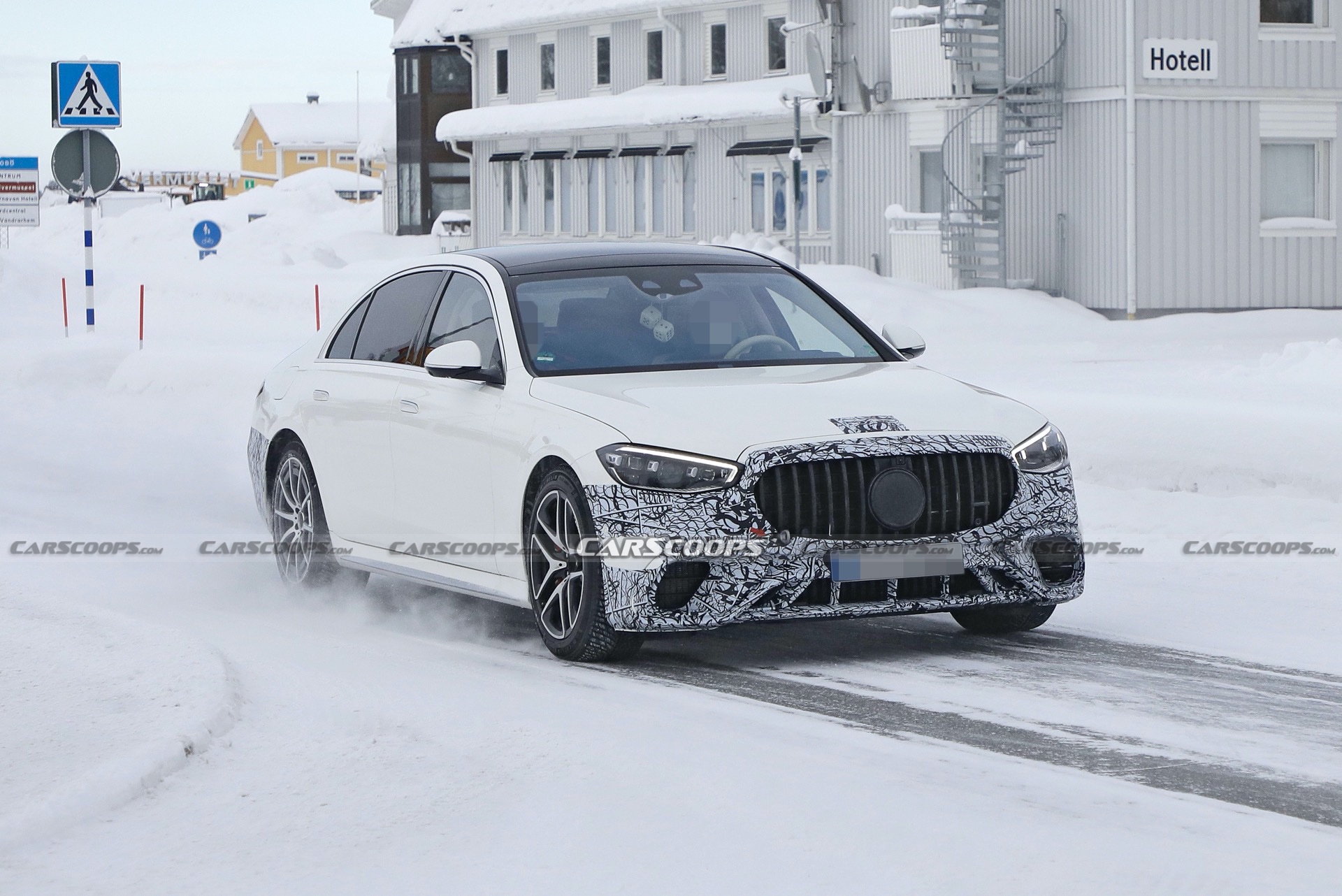 2022 Mercedes-AMG S63e Loses More Camo For Our Best Look Yet