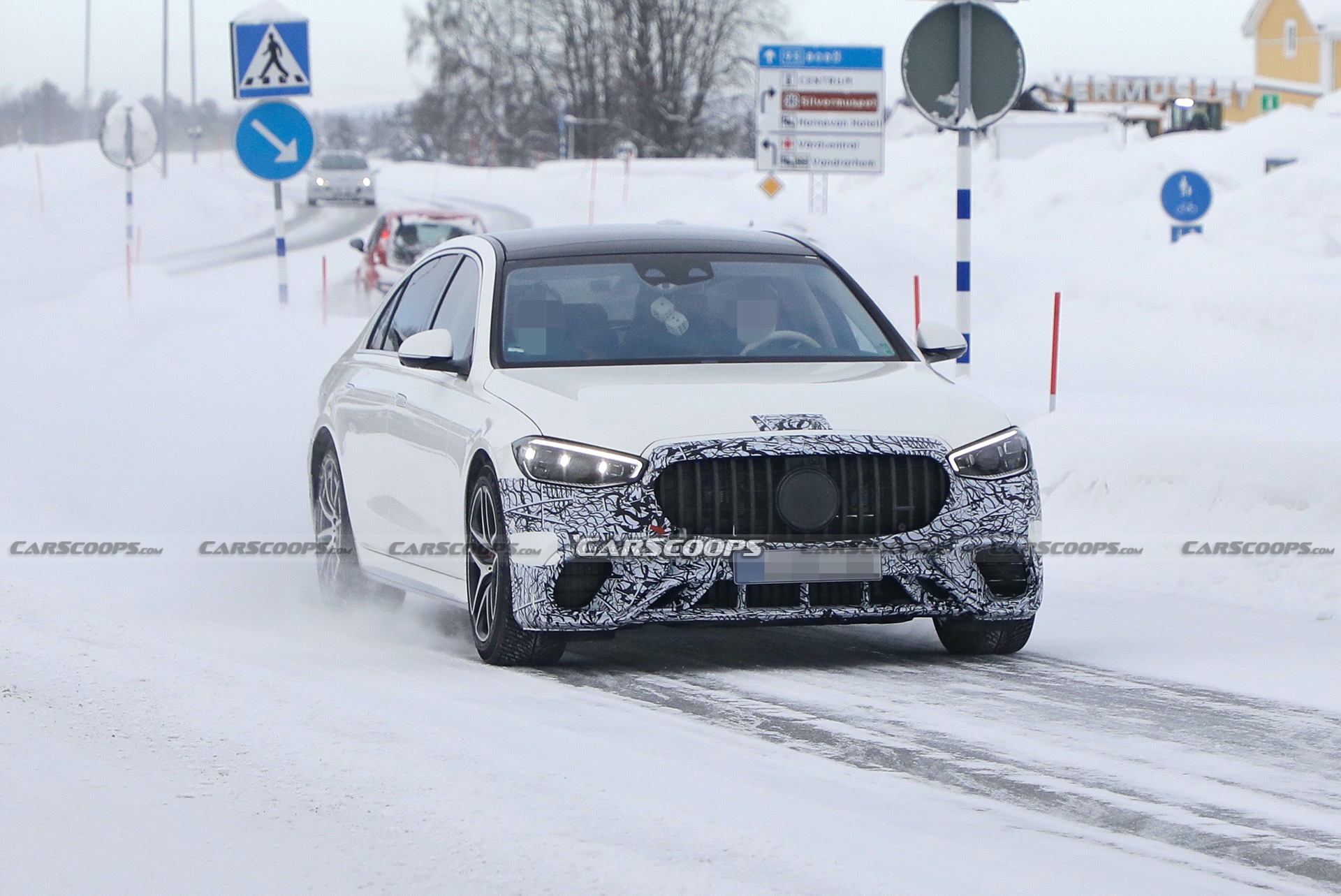 2022 Mercedes-AMG S63e Loses More Camo For Our Best Look Yet