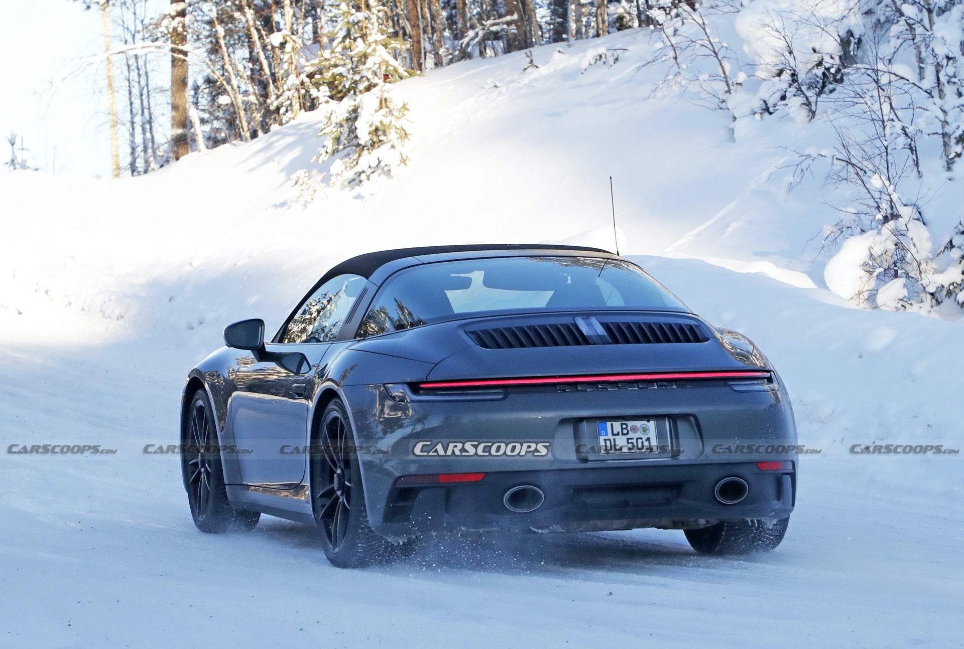 New Porsche 911 GTS Spied A Day Ahead of GT3 Launch