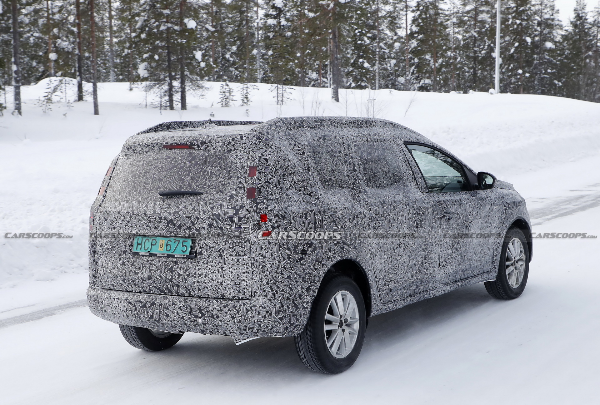 2022 Dacia Logan MCV Wagon Spied Testing For The First Time