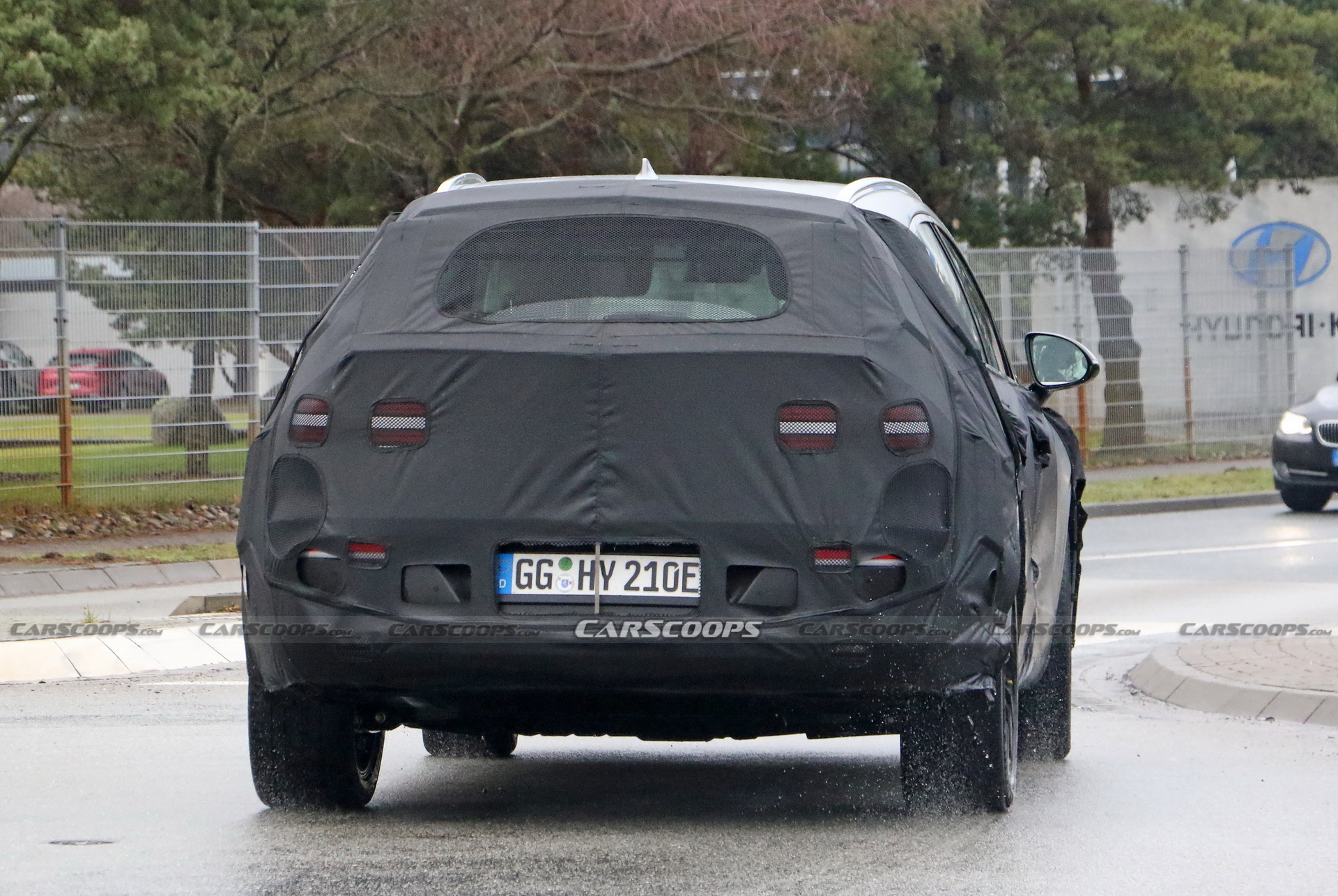 Electrified Genesis eGV70 SUV Makes Spy Debut Under Heavy Camouflage
