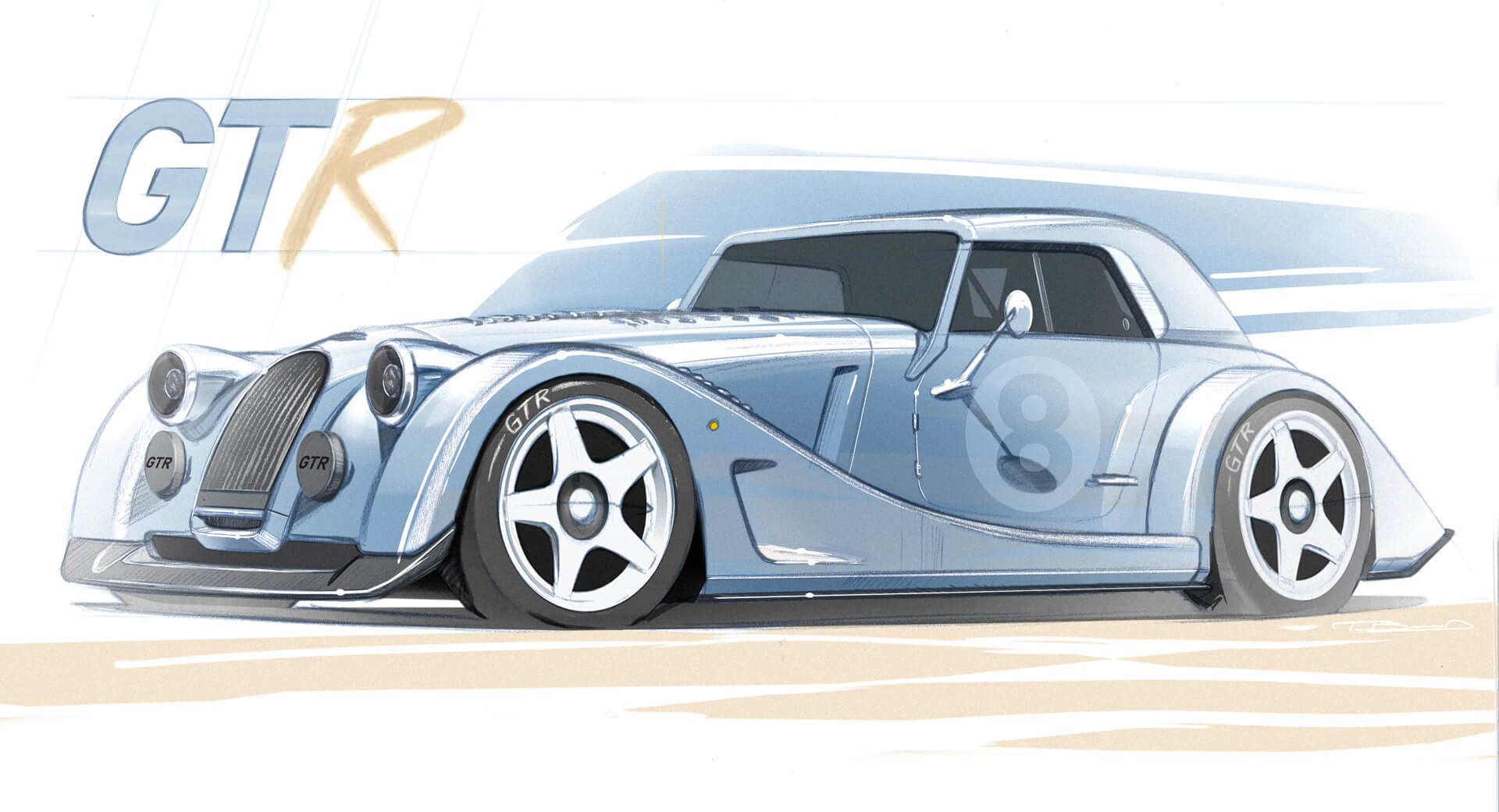 Morgan Reviving Plus 8 With New Racing-Inspired GTR Limited To A Handful Of  Units